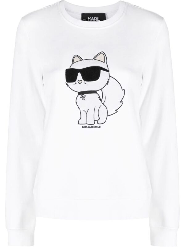 Karl Lagerfeld  Ikonik 2.0 Choupette sweatshirt