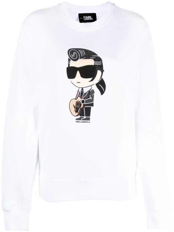 Karl Lagerfeld  K/Superstars crew neck sweatshirt