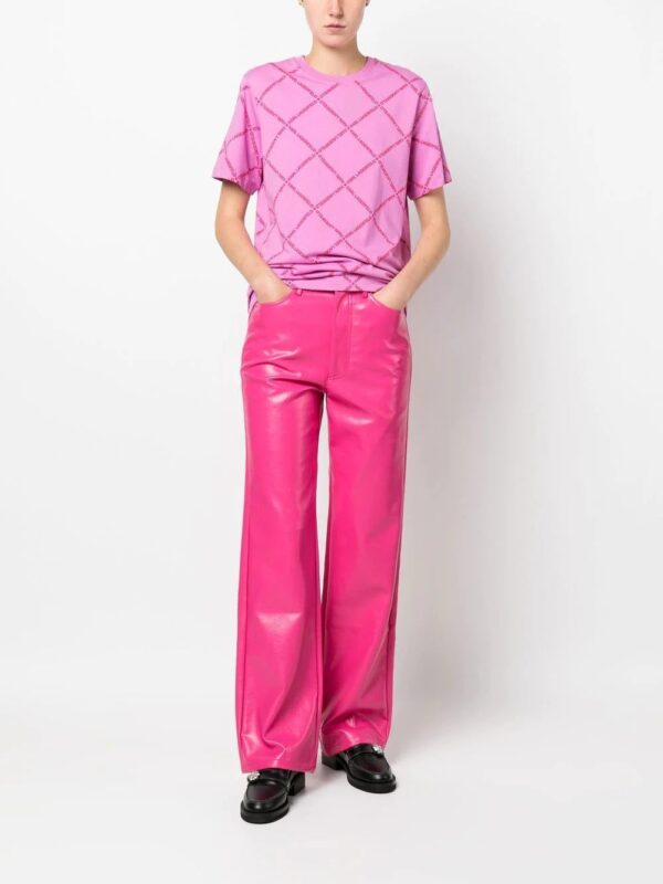 Karl Lagerfeld  diamond logo-print T-shirt - Image 2