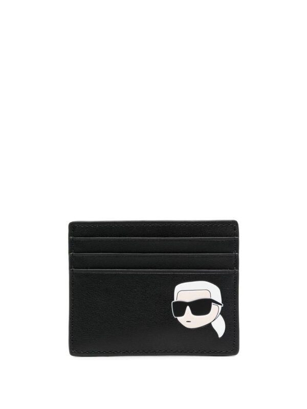 Karl Lagerfeld  K/Ikonik 2.0 leather cardholder
