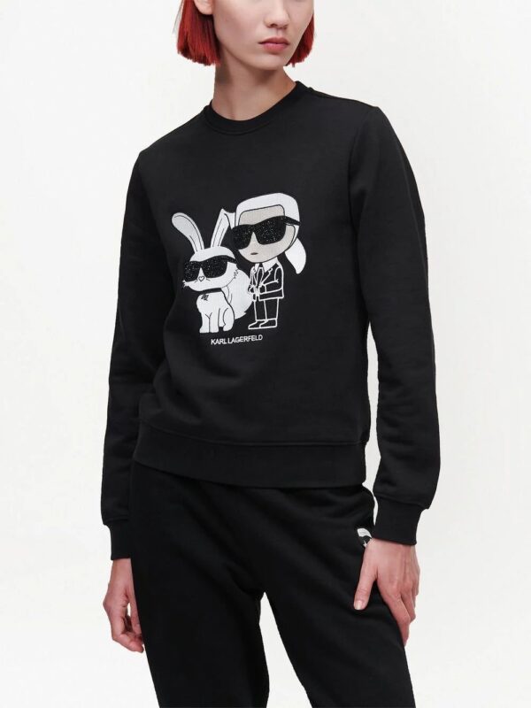Karl Lagerfeld  Karl Choupette embroidered sweatshirt - Image 3