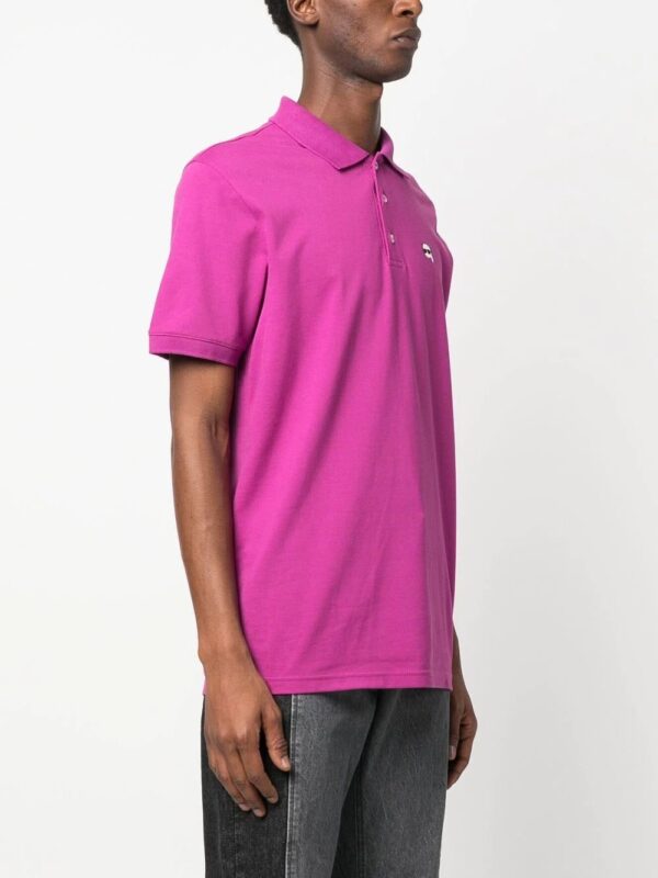 Karl Lagerfeld  Ikonik 2.0 embroidered polo shirt - Image 3