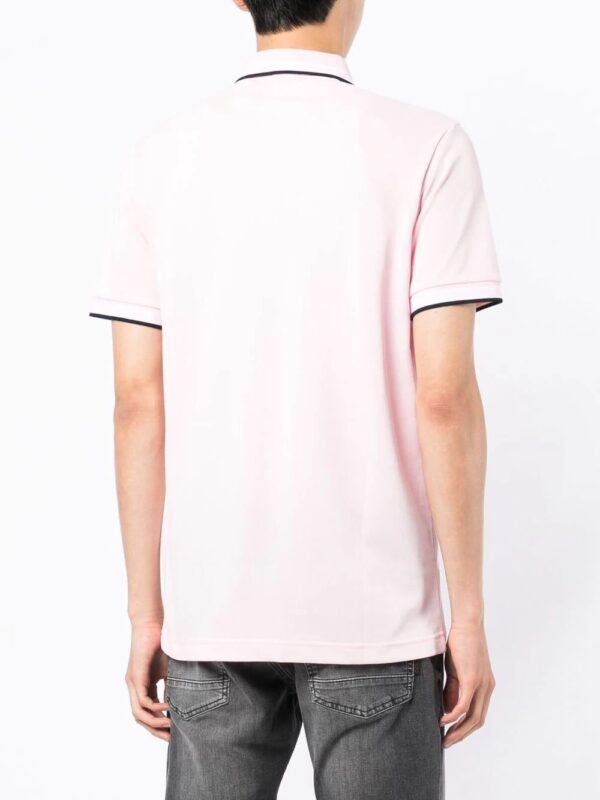 BOSS  logo-embroidered polo shirt - Image 4