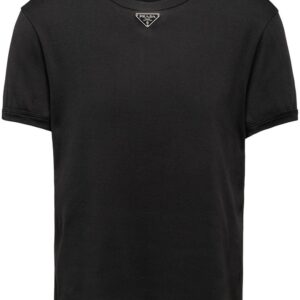 Prada  logo plaque T-shirt