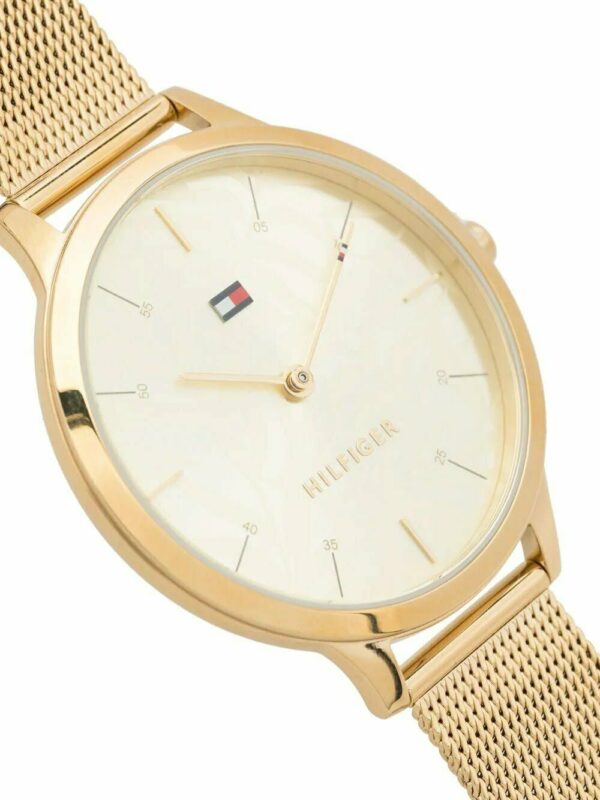 Tommy Hilfiger  gold plated round watch - Image 3