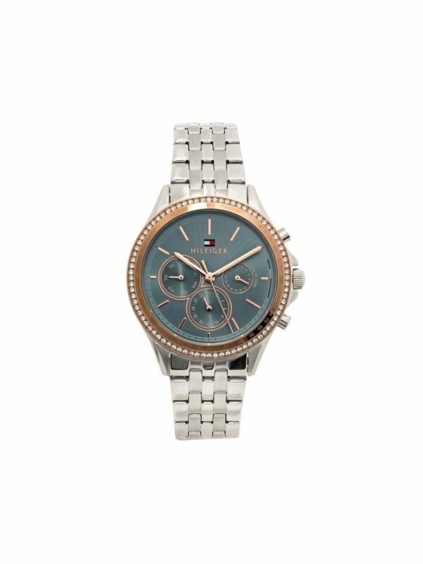 Tommy Hilfiger  crystal-encrusted quartz 40mm