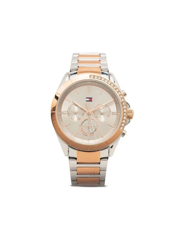 Tommy Hilfiger  crystal-encrusted quartz 38mm