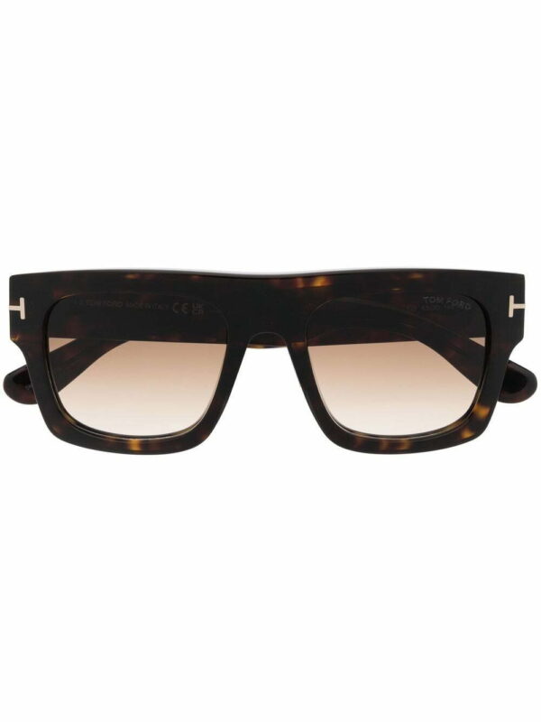 Tom Ford Eyewear tortoiseshell square-frame sunglasses