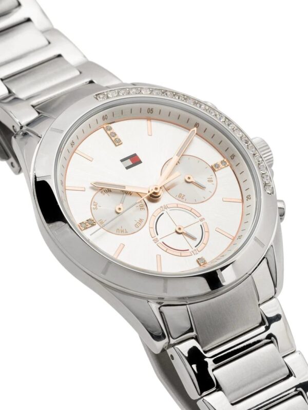 Tommy Hilfiger  round mesh-strap watch - Image 3