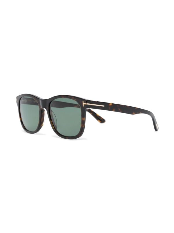 Tom Ford Eyewear tortoiseshell-effect square-frame sunglasses - Image 2