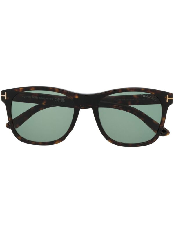 Tom Ford Eyewear tortoiseshell-effect square-frame sunglasses