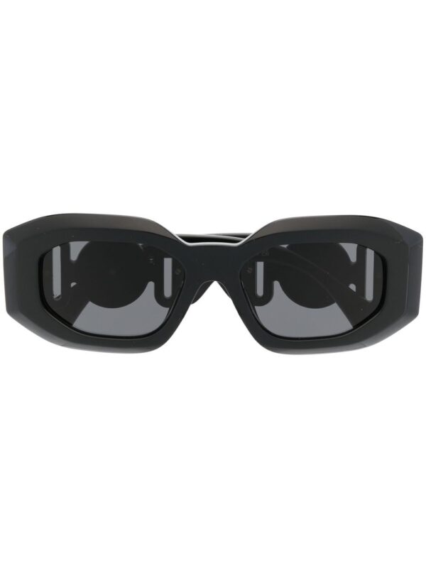 Versace Eyewear Medusa Head-detail oversize-frame sunglasses