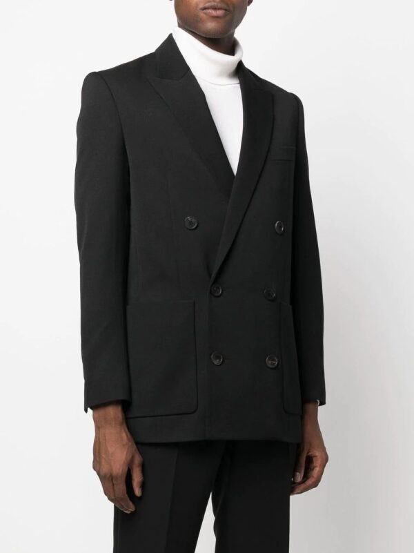 Balmain  double-breasted wool blazer - Image 3