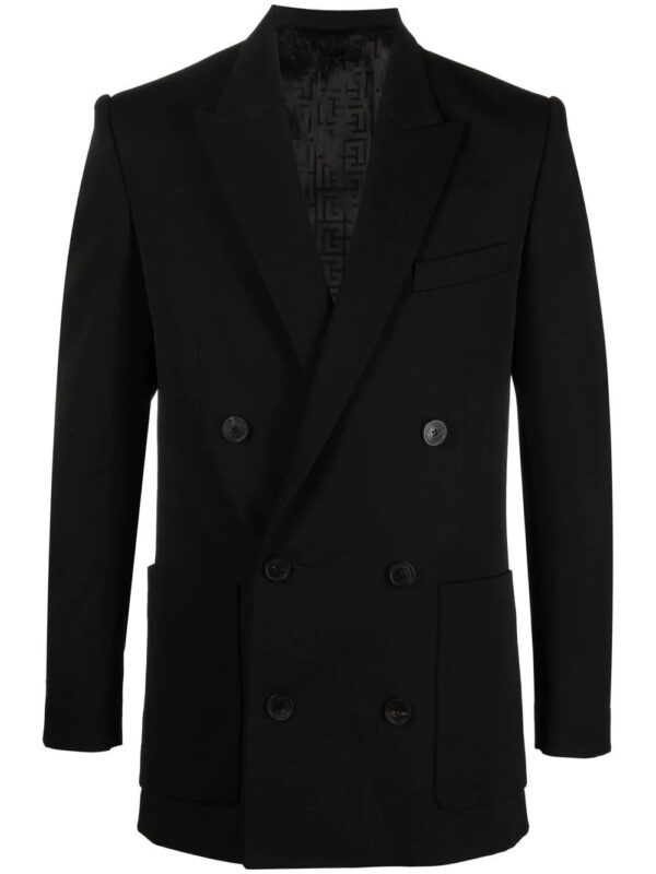 Balmain  double-breasted wool blazer