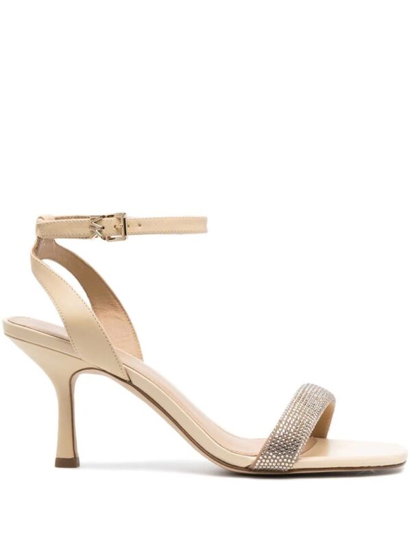 Michael Michael Kors  crystal-embellished leather sandals