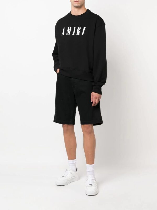 AMIRI  logo-print cotton sweatshirt - Image 2