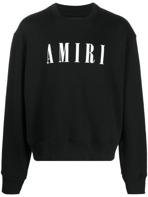 AMIRI  logo-print cotton sweatshirt