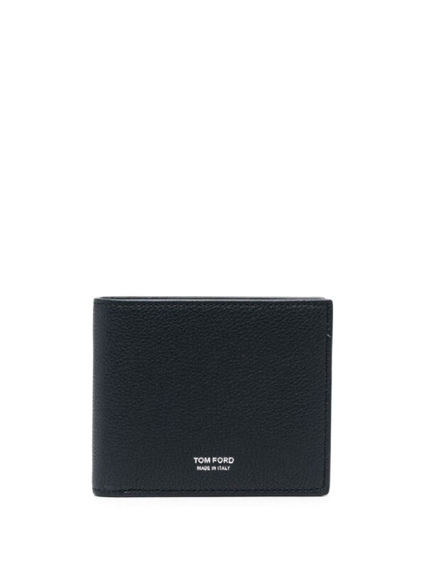 TOM FORD  engraved-logo bi-fold wallet