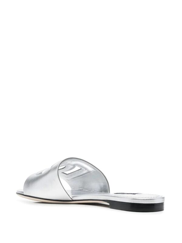 Dolce & Gabbana  3D logo flat sandals - Image 3