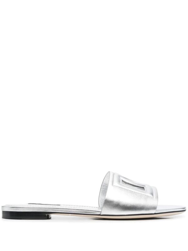 Dolce & Gabbana  3D logo flat sandals