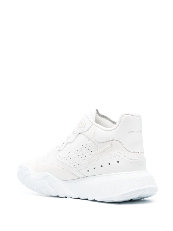 Alexander McQueen  perforated low-top sneakers. - Image 3