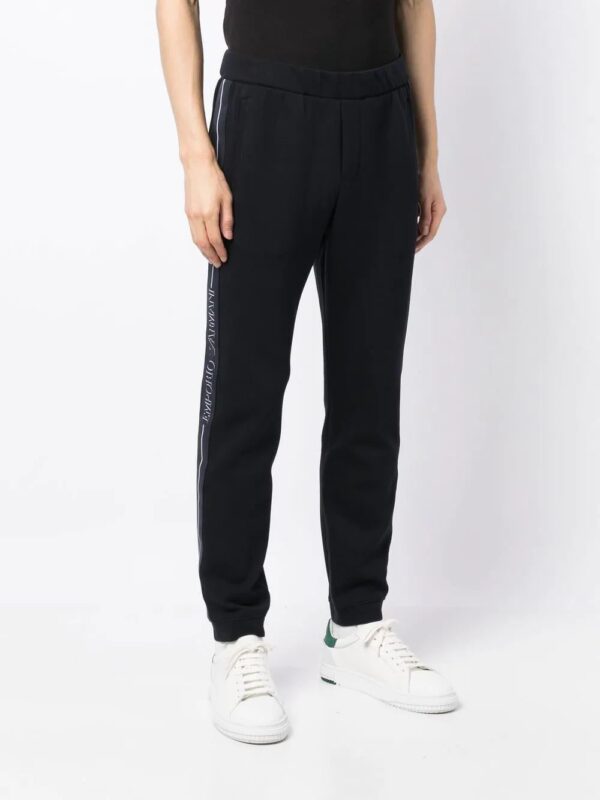 Emporio Armani  logo-tape track pants - Image 3