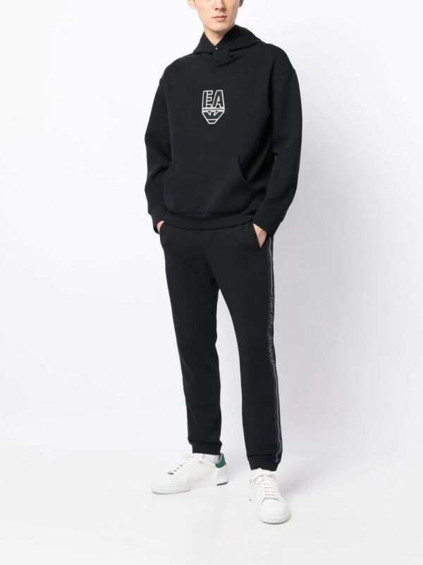 Emporio Armani  logo-tape track pants - Image 2