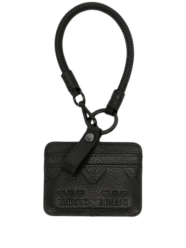 Emporio Armani  leather credit card holder