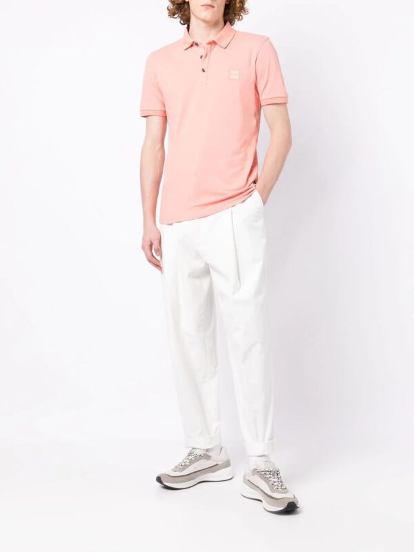 BOSS  embroidered-logo polo shirt - Image 2