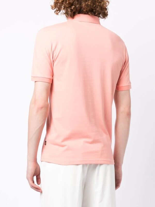 BOSS  embroidered-logo polo shirt - Image 4