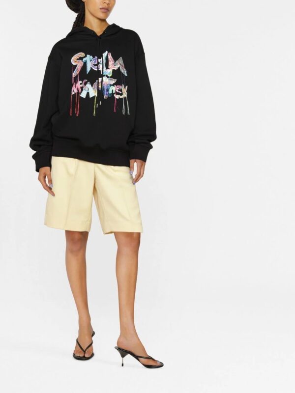 Stella McCartney  oversized logo-collage hoodie - Image 2