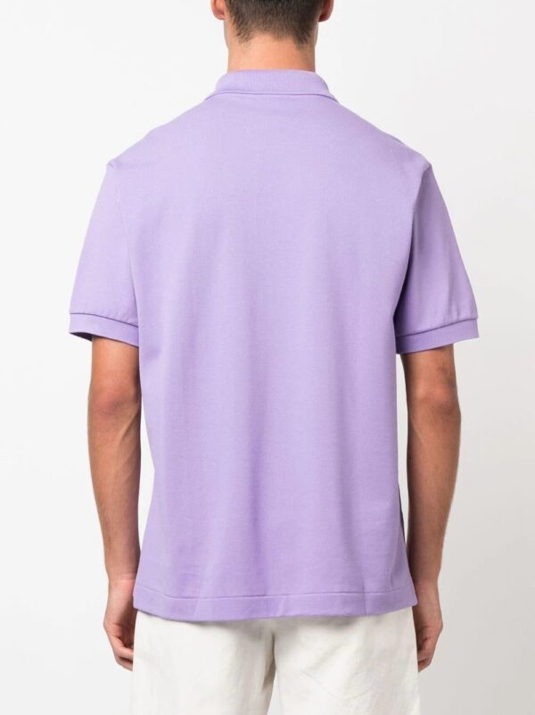 Lacoste  embroidered-logo cotton polo shirt - Image 4