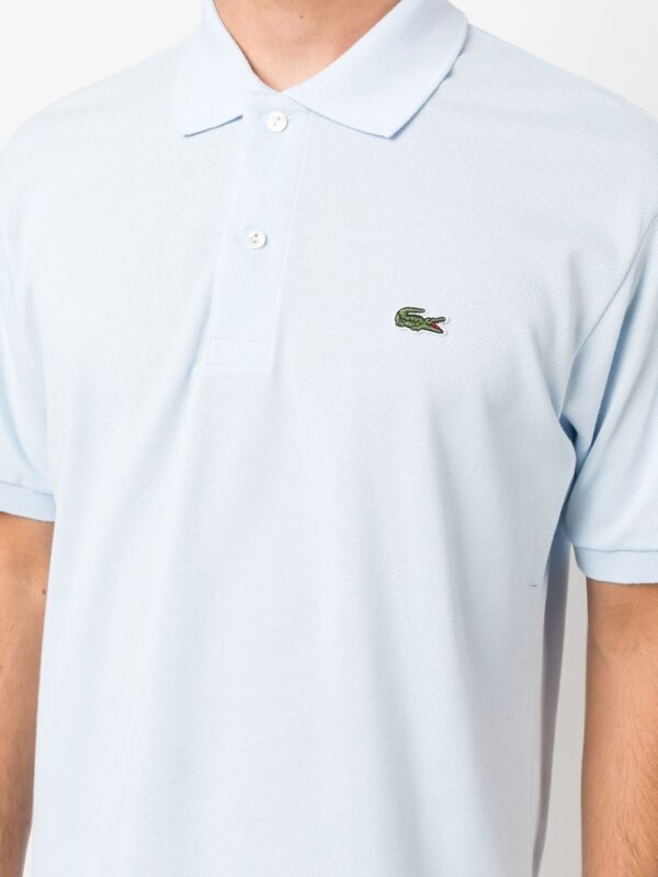 Lacoste  embroidered-logo cotton polo shirt - Image 4