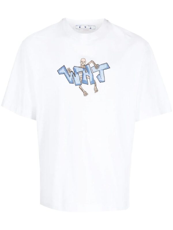 Off-White  logo-print T-shirt