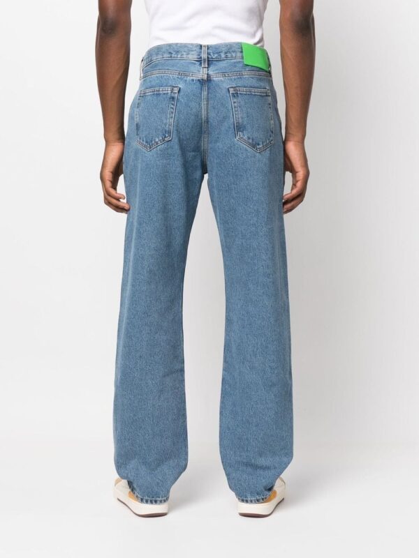 Off-White  mid-rise wide-leg jeans - Image 4