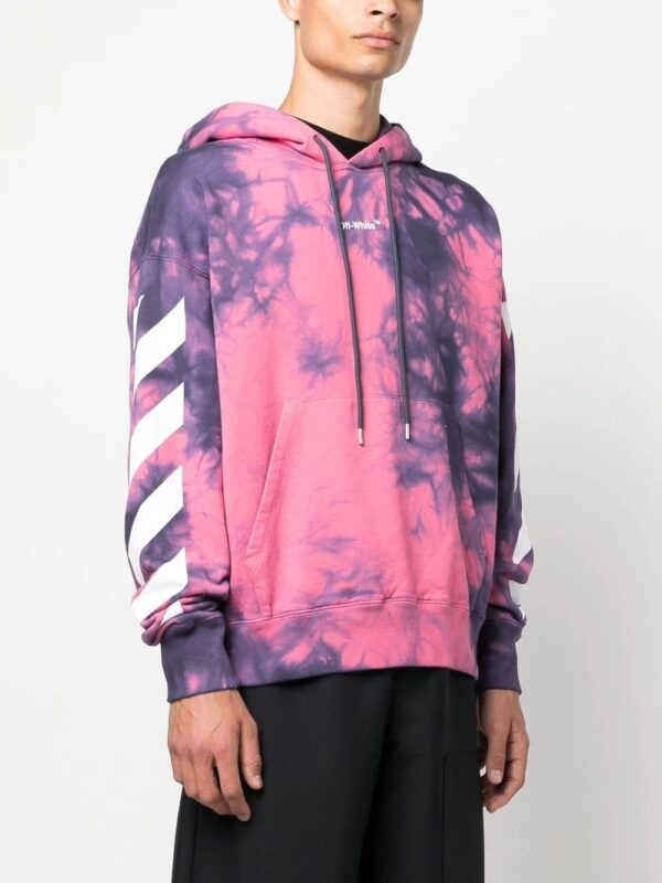 Off-White  Arrows tie-dye hoodie - Image 3