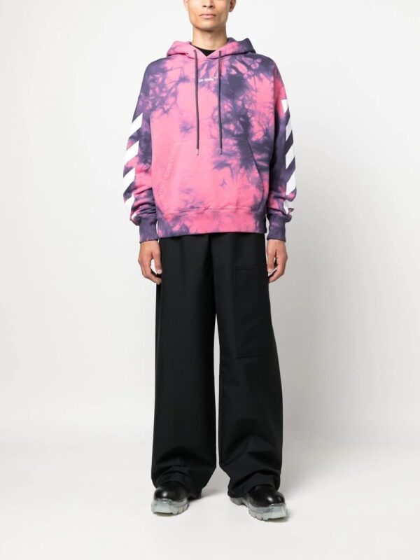 Off-White  Arrows tie-dye hoodie - Image 2