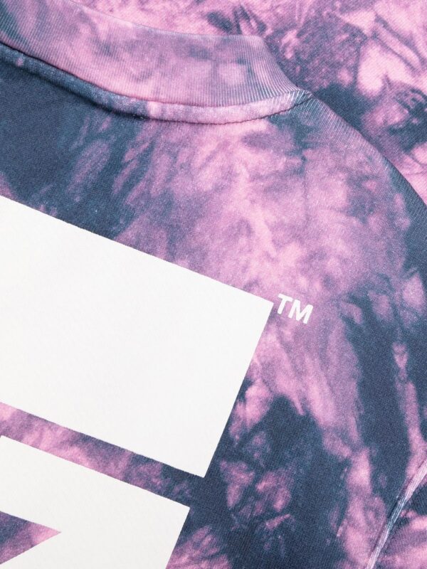 Off-White Arrows tie-dye sweatshirt dress - Image 6