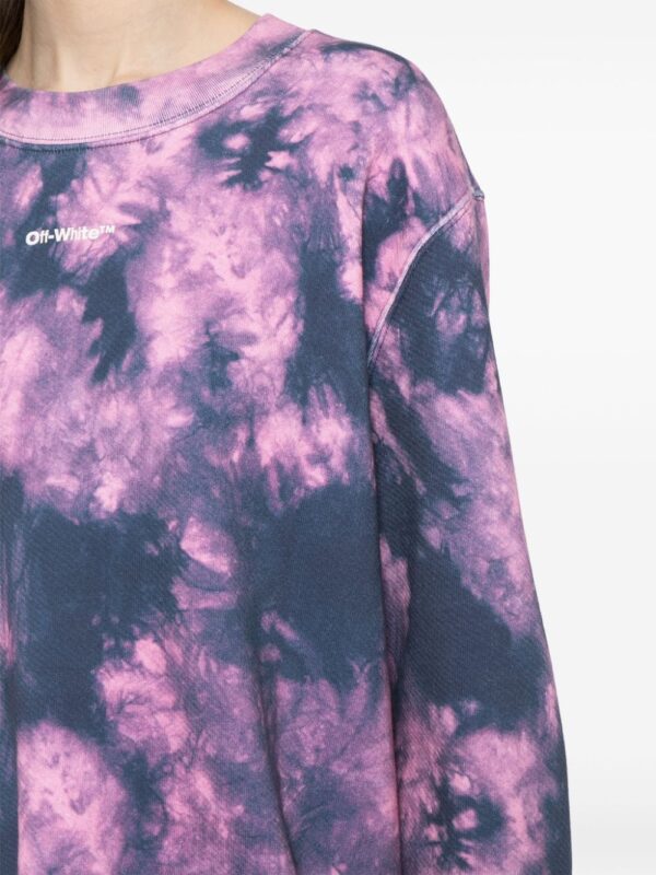 Off-White Arrows tie-dye sweatshirt dress - Image 5