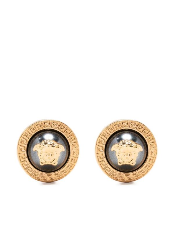 Versace  Medusa Head motif earrings