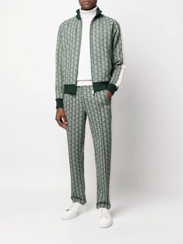 Lacoste  monogram-print track pants - Image 2