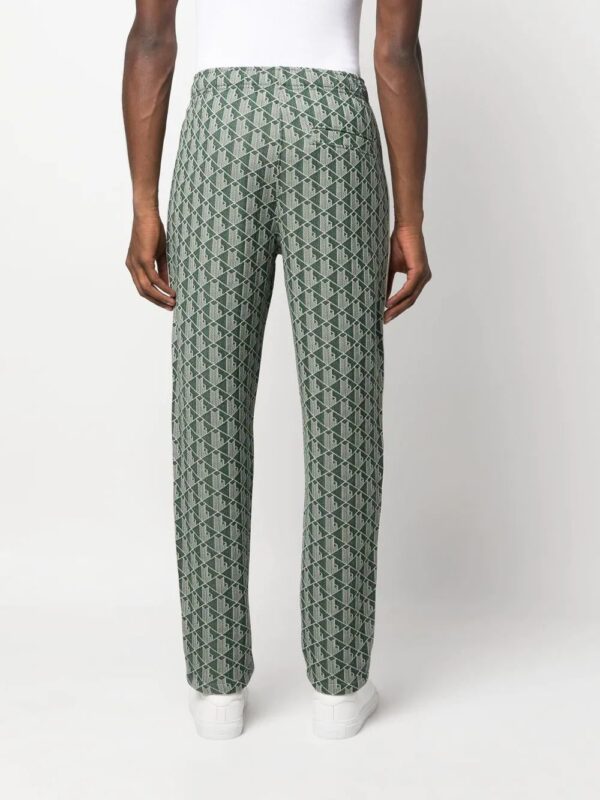 Lacoste  monogram-print track pants - Image 3