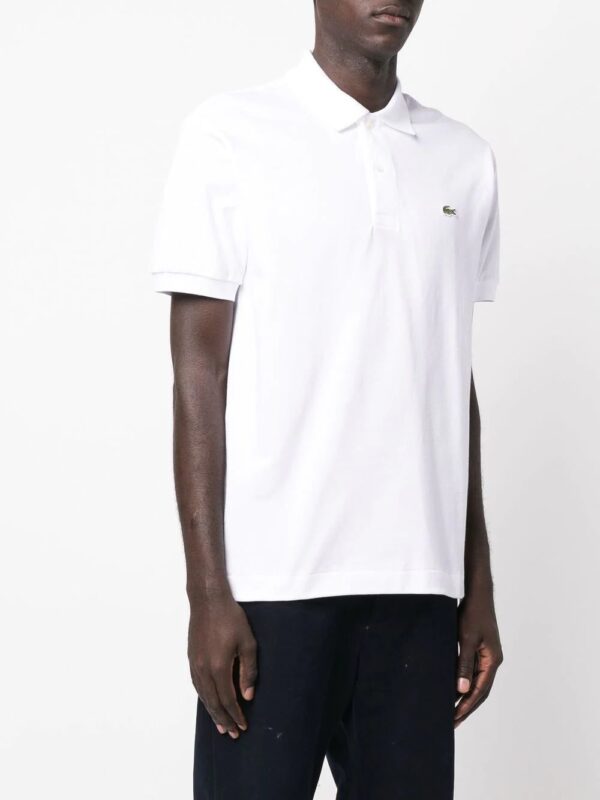 Lacoste  logo-patch short-sleeve polo shirt - Image 4