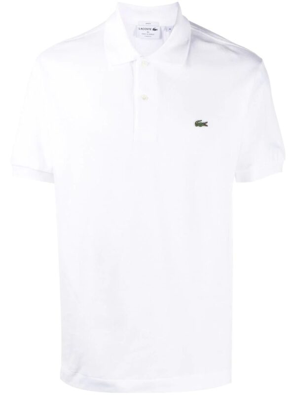 Lacoste  logo-patch short-sleeve polo shirt