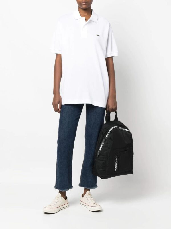 Lacoste  logo-patch short-sleeve polo shirt - Image 3