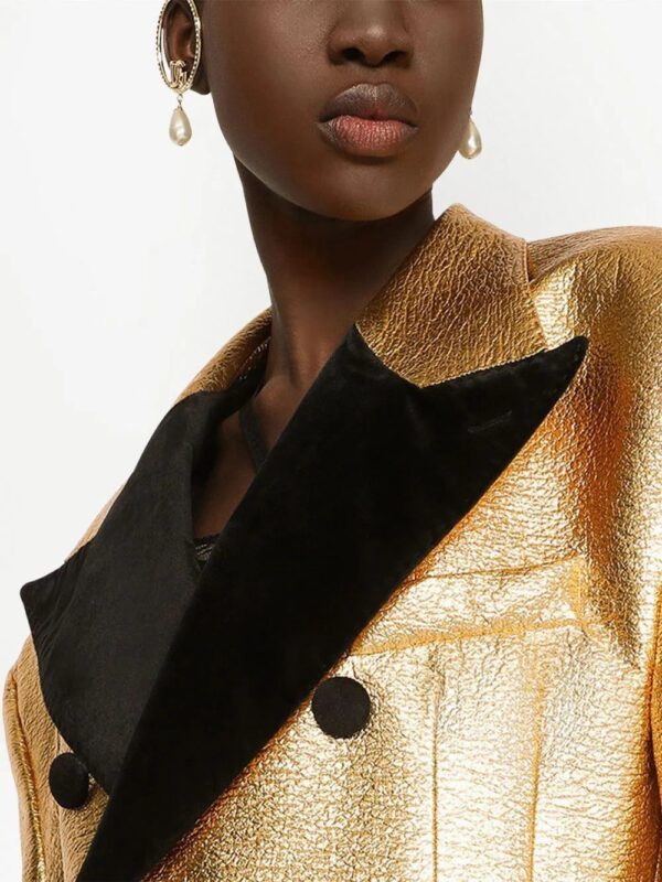 Dolce & Gabbana  logo-detail hoop cuffs - Image 2