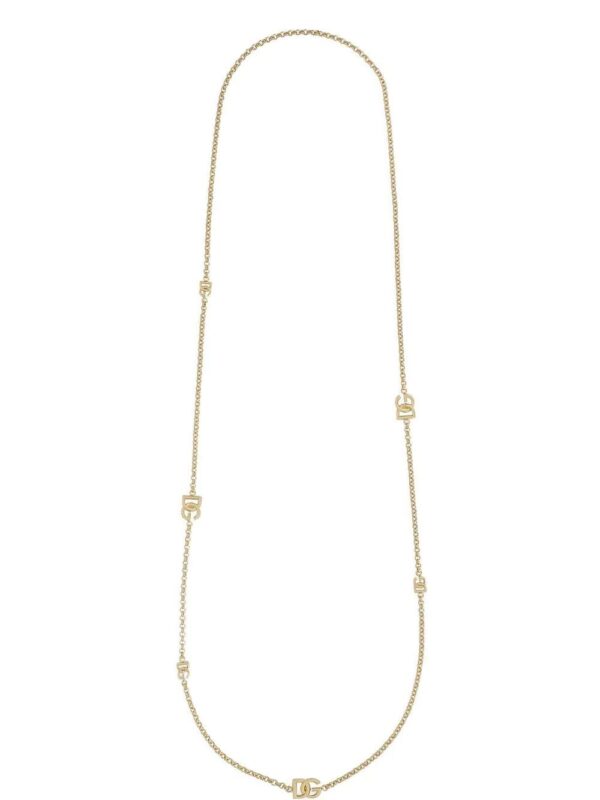 Dolce & Gabbana  logo-detail chain link necklace