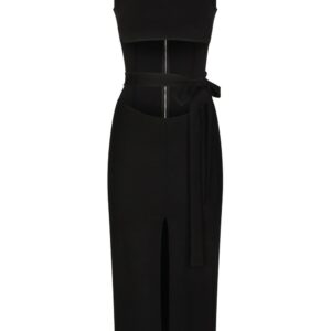 Dolce & Gabbana belted midi dress