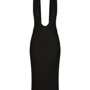 Dolce & Gabbana cut-out midi dress
