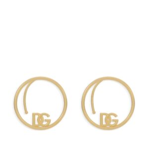 Dolce & Gabbana  DG logo hoop earrings